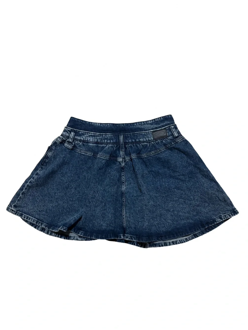 Dark Denim Y2K Western Skater Circle Skirt Size 10